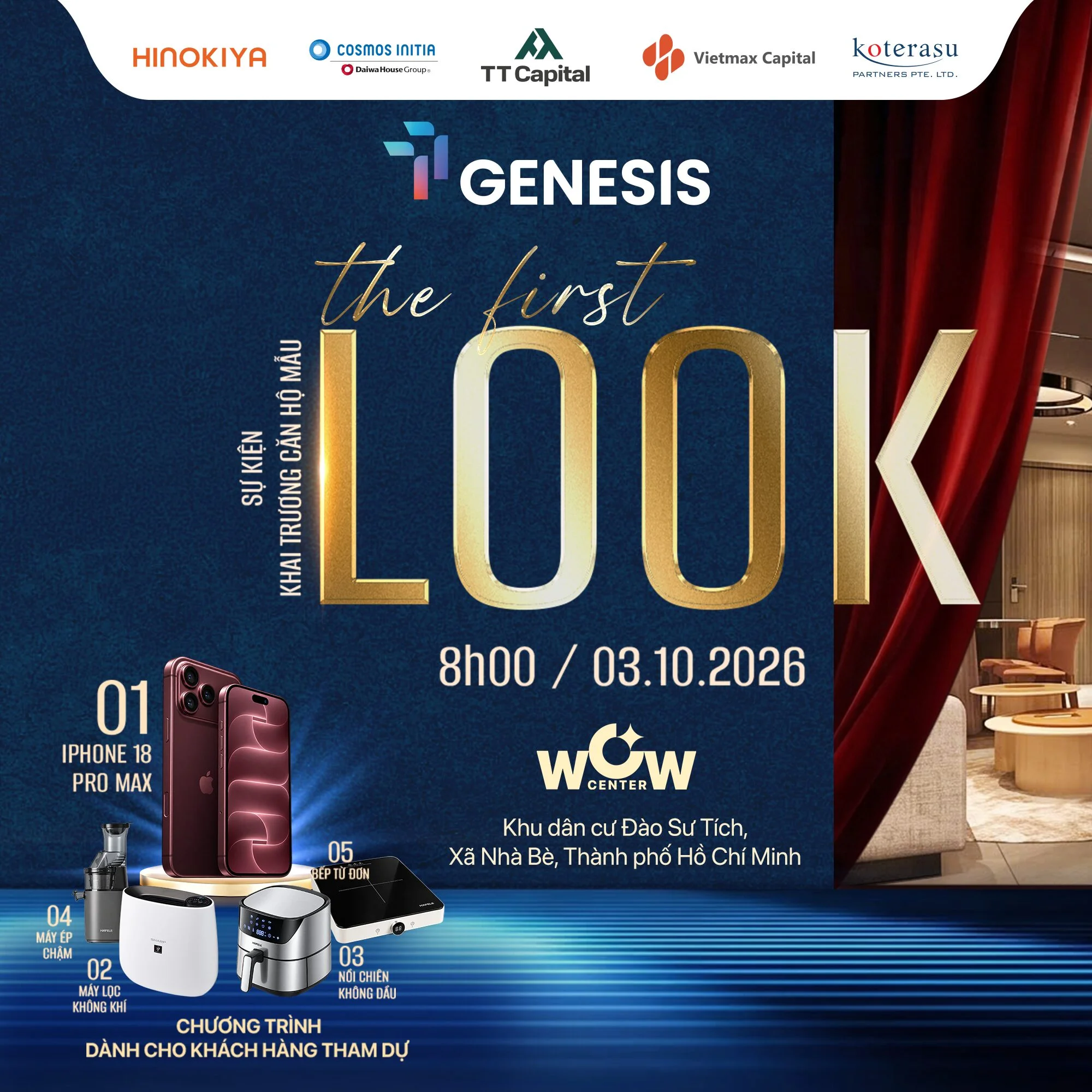 THE FIRST LOOK – SỰ KIỆN KHAI TRƯƠNG CĂN HỘ MẪU